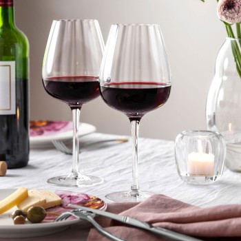 Villeroy & Boch - Rose Garden - Kieliszek cz.wino, Set 4 pcs.