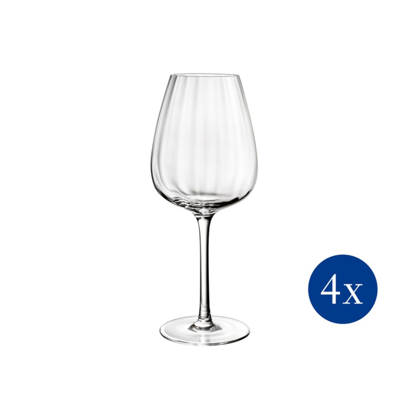 Villeroy & Boch - Rose Garden - Kieliszek białe wino, Set 4 pcs.