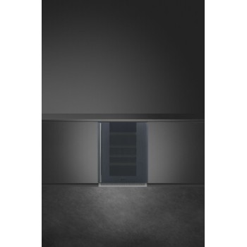 Smeg - Chłodziarka na wino w kolorze Neptune Grey z linii Linea CVI138RG
