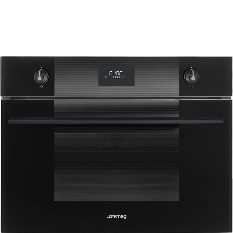 Smeg - Piekarnik z funkcją mikrofali 45cm z linii Linea, SO4101M0B3