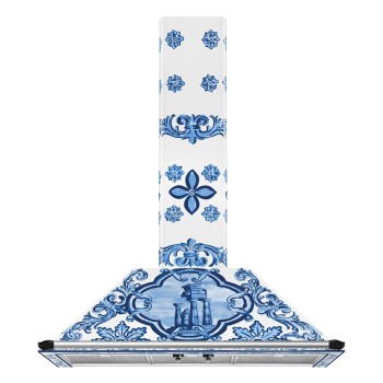 Smeg - Okap kominowy KT90DGME - Dolce & Gabbana - Divina Cucina Edycja specjalna