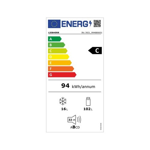 Liebherr - Zintegrowana lodówka z systemem EasyFresh IRc 3921