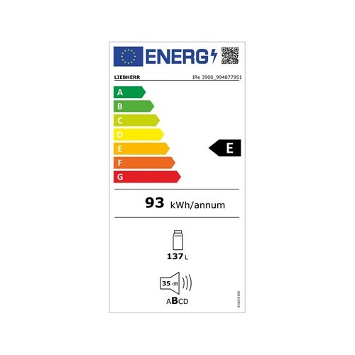 Liebherr - Zintegrowana lodówka z systemem EasyFresh - IRe 3900