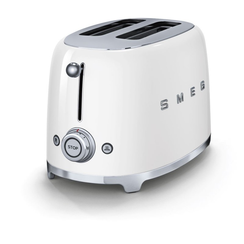 Smeg - 50’s Style - Toster na 2 kromki, biały