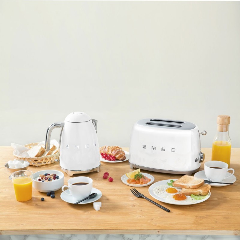 Smeg - 50’s Style - Toster na 2 kromki, biały