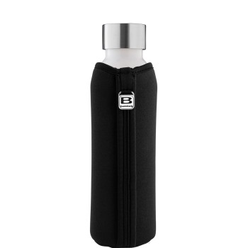 Bugatti - neoprenowy pokrowiec na butelkę 500ml czarny - BBA-B1H350NU