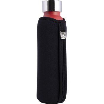 Bugatti - neoprenowy pokrowiec na butelkę 500ml czarny - BBA-B1H350NU