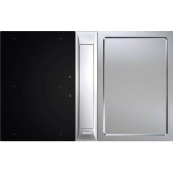 BORA PROFESSIONAL 3.0 PKAS3FIT - Zestaw płyty indukcyjnej z grillem Tepan