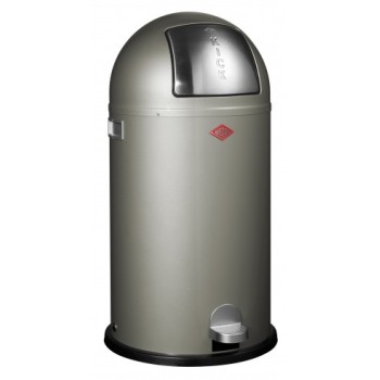 WESCO - KickBoy srebrny Kosz na śmieci 40l