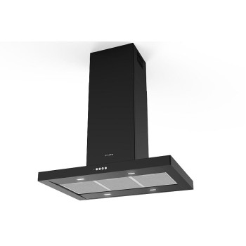 FABER - Okap wyspowy - STILO COMFORT ISOLA BK MATT 90/2