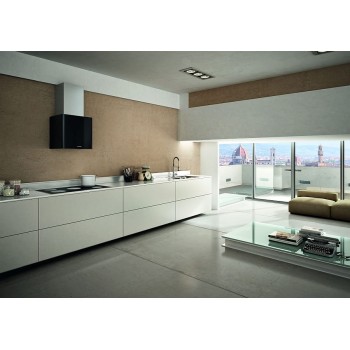 FABER - Okap przyścienny - LITHOS EG6 BK LED 45/2