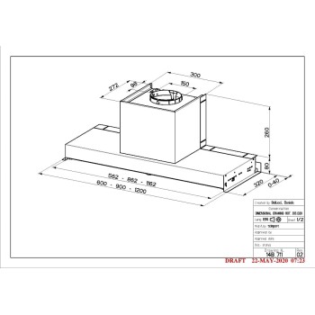 FABER - Okap podszafkowy - IN-NOVA COMFORT EG6 X60/2