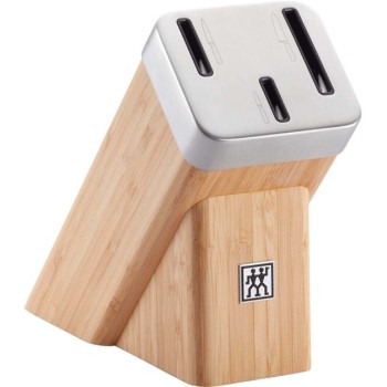 ZWILLING FOUR STAR - Zestaw 3 noży w bloku samoostrzącym 10cm/16cm/20cm