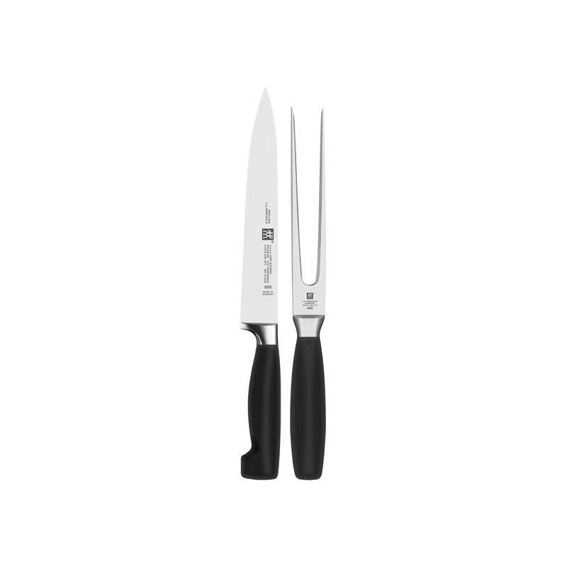 ZWILLING FOUR STAR - Zestaw nóż i widelec do mięs 18cm/20cm