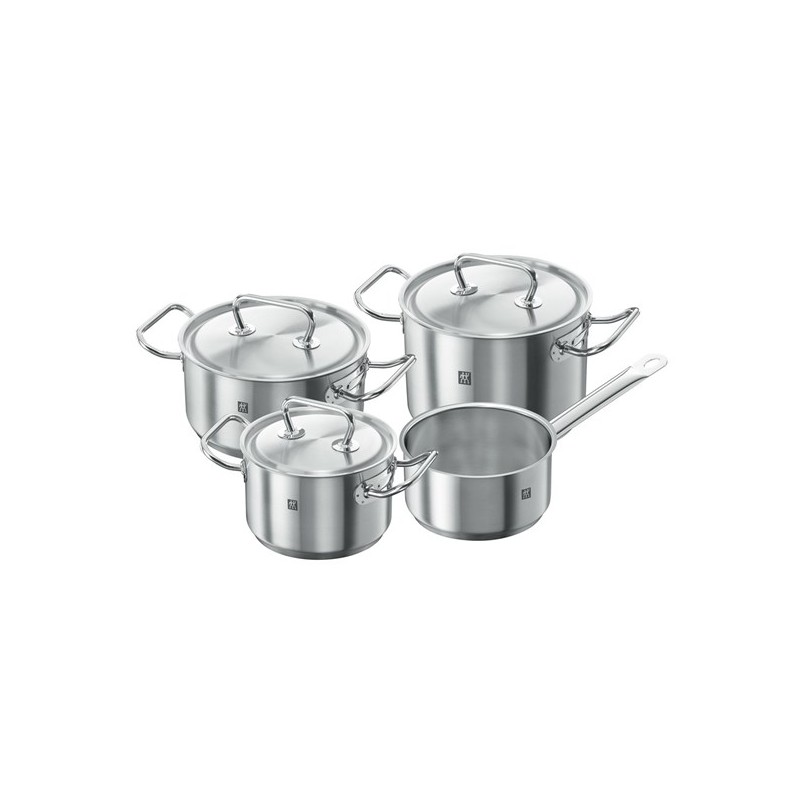 ZWILLING TWIN CLASSIC - Zestaw 4 garnków satynowych