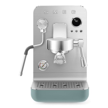SMEG - Ekspres kolbowy do kawy MiniPro, szmaragdowy mat EMC02EGMEU