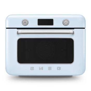 Smeg - Piekarnik nablatowy Galileo z funkcją pary z linii 50's Style Pastelowy błękit, COF01PBEU