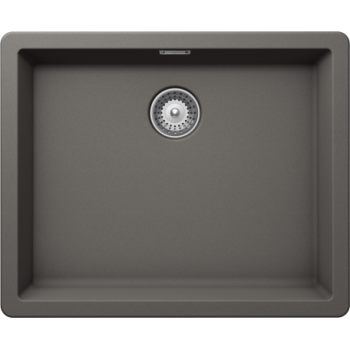 SCHOCK - Zlewozmywak podwieszany CRISTADUS GREENWICH N-100 L SILVERSTONE