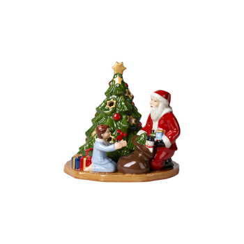 Villeroy & Boch - Christmas Toy's - Świecznik choinka i Mikołaj
