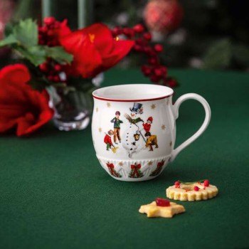 Villeroy & Boch - Toy's Fantasy - Kubek bałwan i dzieci 450ml