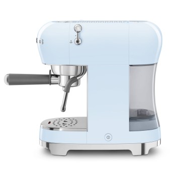 SMEG - Ekspres kolbowy, pastelowy błękit ECF02PBEU