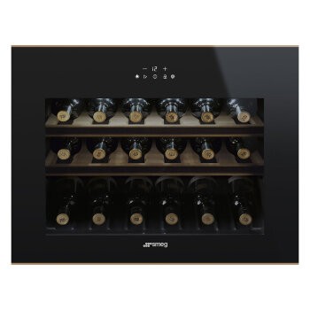 SMEG - Chłodziarka na wino do zabudowy CVI618NR Dolce Still Novo + Wyprzedaż ekspozycji