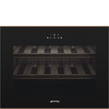SMEG - Chłodziarka na wino do zabudowy CVI618NR Dolce Still Novo + Wyprzedaż ekspozycji