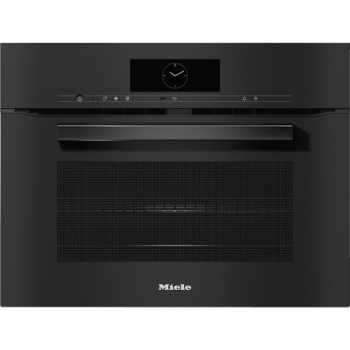 MIELE - Piekarnik z mikrofalą VitroLine ObsidianBlack H 7840 BM - Wyprzedaż ekspozycji