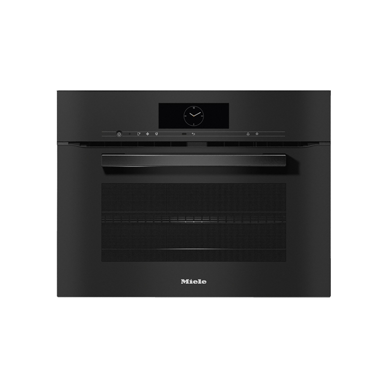 MIELE - Piekarnik z mikrofalą VitroLine ObsidianBlack H 7840 BM - Wyprzedaż ekspozycji