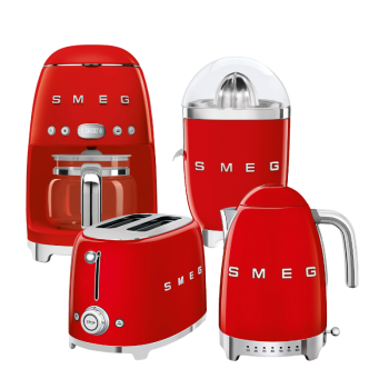 Smeg DCF02RDEU + TSF01RDEU + KLF04RDEU + CJF01RDEU