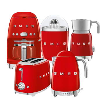 Smeg DCF02RDEU + TSF01RDEU + KLF04RDEU + CJF01RDEU + MFF01RDEU