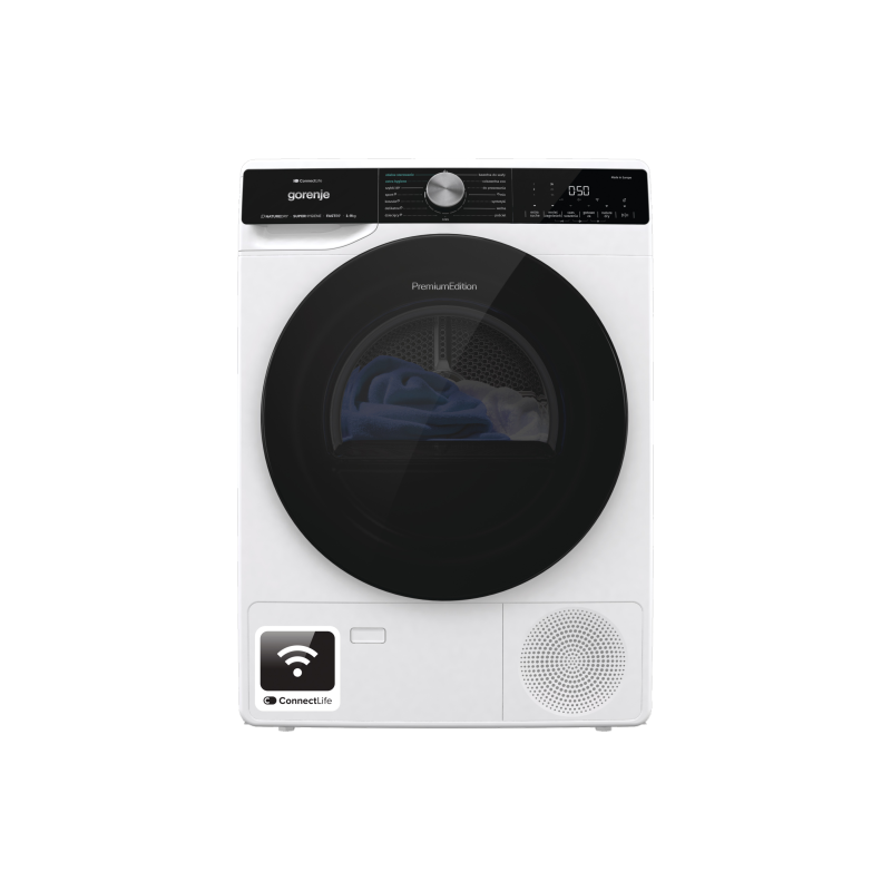 Gorenje - Wolnostojące suszarka bębnowa z pompą ciepła , 9 kg DNS93/PL + wyprzedaż ekspozycji