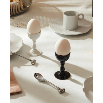 ALESSI - Kieliszek na jajko z łyżeczką/otwieraczem DRESSED
