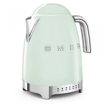 Smeg - Czajnik elektryczny z regulacją temperatury 1,7l. pastelowa zieleń z linii 50's Style KLF04PGEU