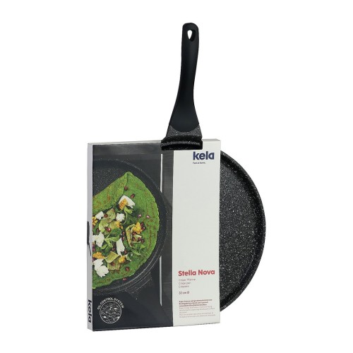 KELA-Patelnia do naleśników 32cm czarna StellaNova
