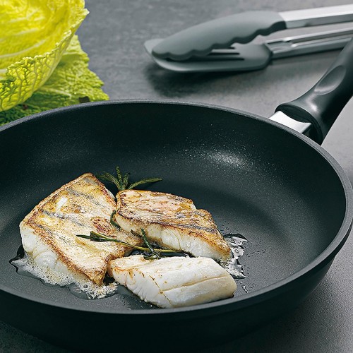 KELA-Patelnia 24cm czarna Kerros