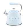 SMEG - Czajnik z gwizdkiem 2,3 litra WKF01PB - pastelowy błękit