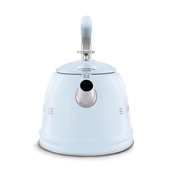 SMEG - Czajnik z gwizdkiem 2,3 litra WKF01PB - pastelowy błękit
