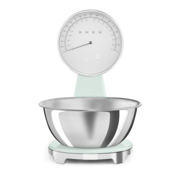 Smeg - Waga kuchenna analogowa i cyfrowa pastelowa zieleń z linii 50's Style KSF01PGWW
