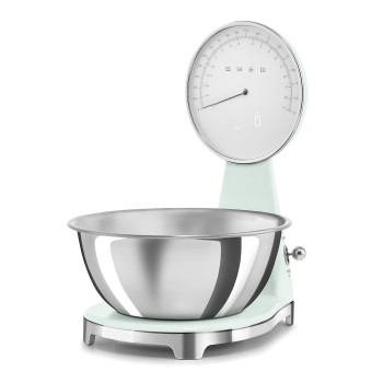Smeg - Waga kuchenna analogowa i cyfrowa pastelowa zieleń z linii 50's Style KSF01PGWW