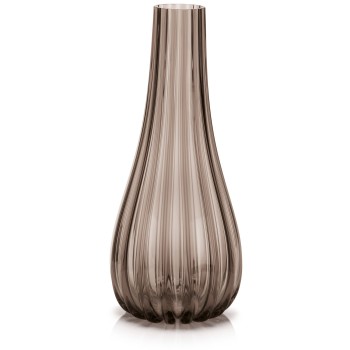 Wazon XXL 60 cm -brązowo szary