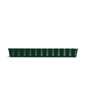 Emile Henry - Ceramiczne naczynie do tarty- 36x15x5cm - cedrowy/zielony EH076034