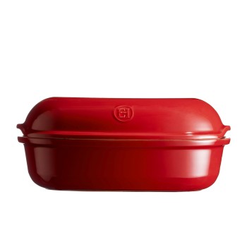 Emile Henry - Ceramiczna forma do wypieku chleba Artisan - 3,35L - czerwony EH349501