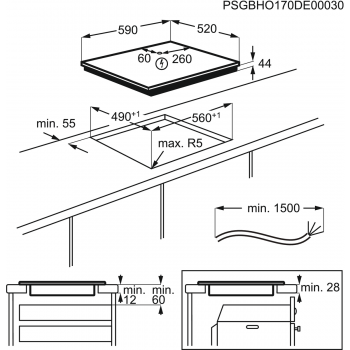 Electrolux płyta indukcyjna EIV63440BS