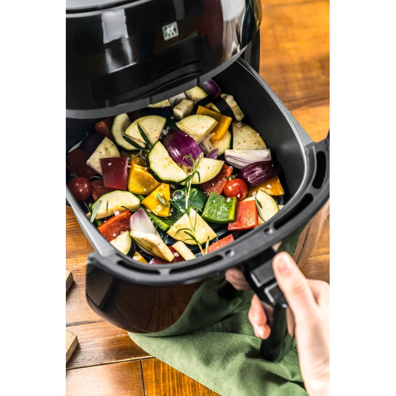 ZWILLING ENFINIGY Frytkownica beztłuszczowa 4 ltr, czarny