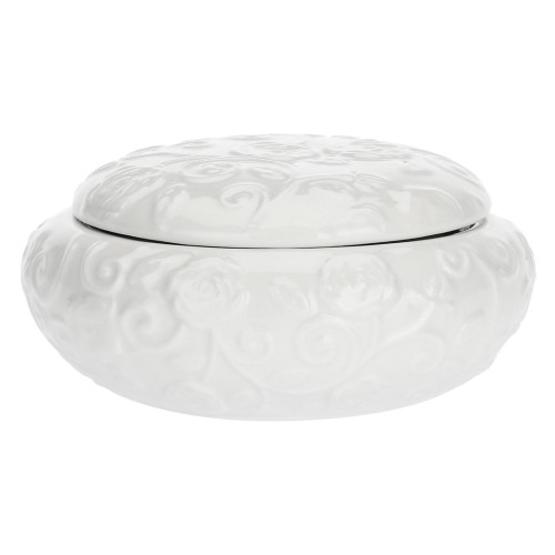 LA PORCELLANA BIANCA FLORENTINA Pojemnik z pokrywką 10 cm