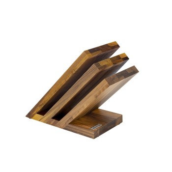ARTELEGNO VENEZIA 3-elementowy blok magnetyczny z drewna orzechowego