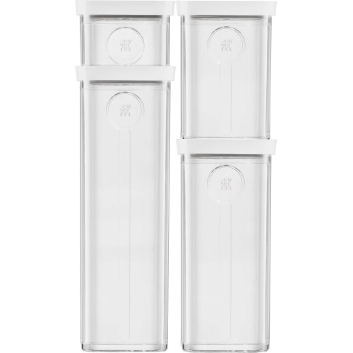 ZWILLING FRESH & SAVE CUBE Plastikowy pojemnik 4S - 1.7 ltr, szary