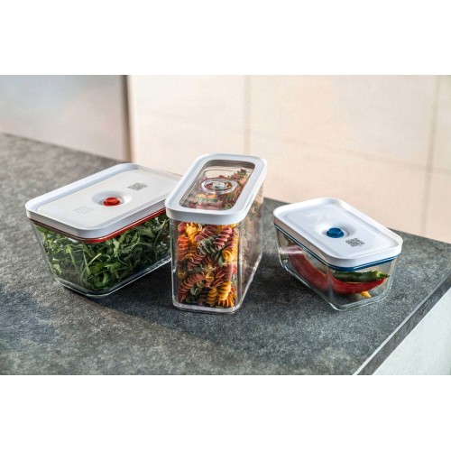 ZWILLING FRESH & SAVE CUBE Plastikowy pojemnik 2M 1.8 ltr, szary