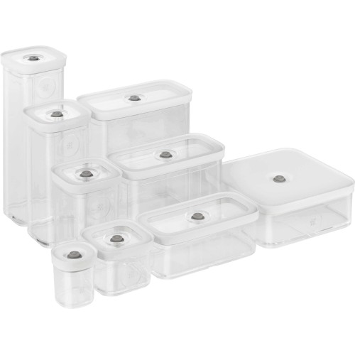 ZWILLING FRESH & SAVE CUBE Plastikowy pojemnik L - 1.6 ltr, szary